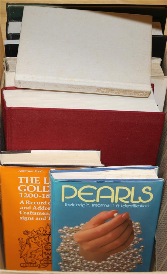 A quantity of reference books